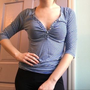 Striped Button Shirt